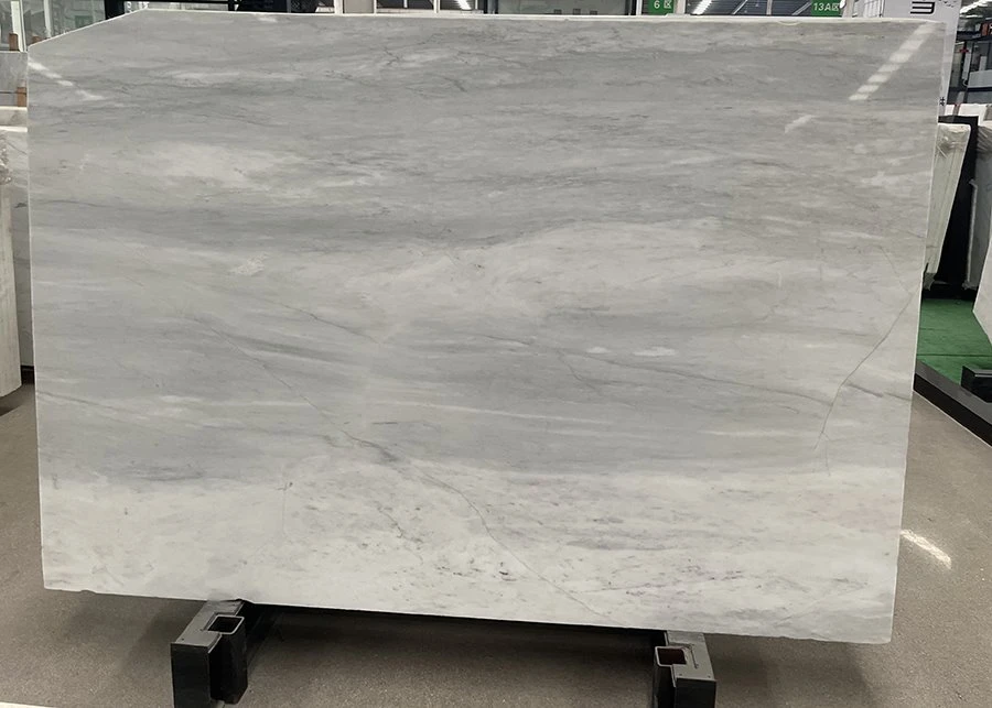 Santorini Grey Marble Slab 01