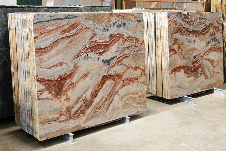 Arabescato Orobico Rosso Marble Slab 01 Arabescato Orobico Rosso Marble Slab 01